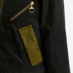 BARBOUR Arlene Wax Jacket in Golden Olive/Fern/Bordeaux/Muted