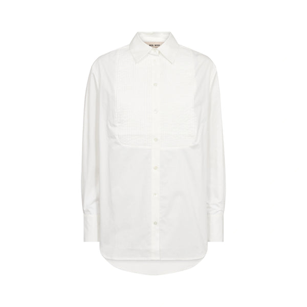 MOS MOSH MMDanika Formal Cotton Shirt in White