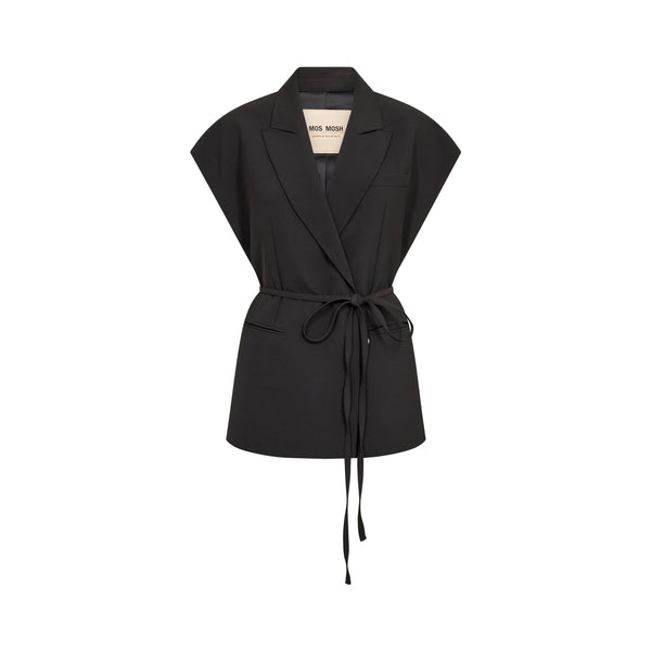 MOS MOSH MMLucine Miley Waistcoat in Black