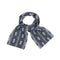 QUINTON & CHADWICK Ladders Scarf  in Blue Grey