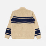 UNIVERSAL WORKS Langdale Cardigan in Sand