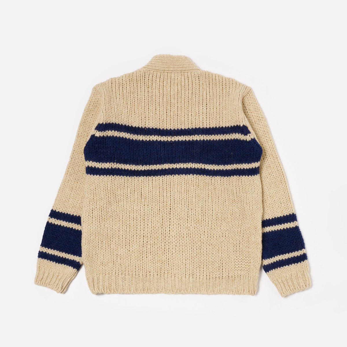 UNIVERSAL WORKS Langdale Cardigan in Sand