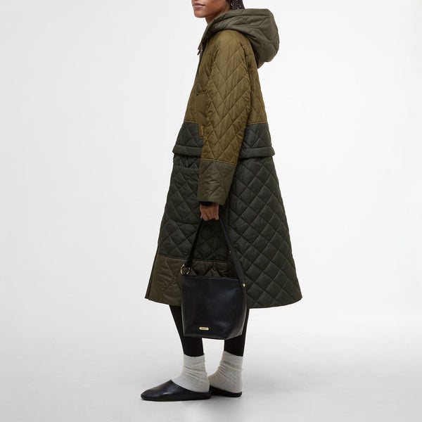 BARBOUR Lilian Quilted Jacket in Fern Leaf/Sage/Light Sage
