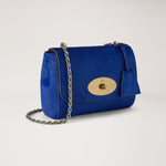 MULBERRY Lily Hair Calf Handbag in Pigment Blue