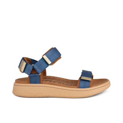 WODEN Line Sandals in Old Denim