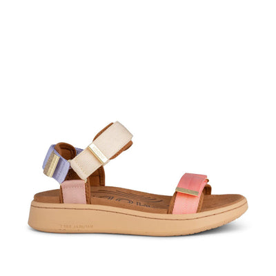 WODEN Line Sandals in Butter Multi