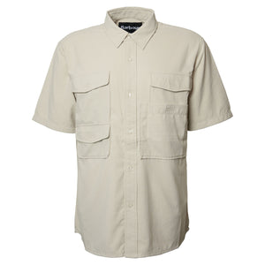 Lisle Safari Short Sleeve Shirt in Mist