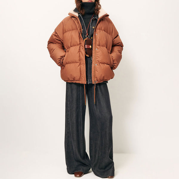 SESSUN Livingstone Puff Jacket in Alezan