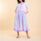 HANDPRINT DREAM APPAREL Lokrum Dress in Pink Mix