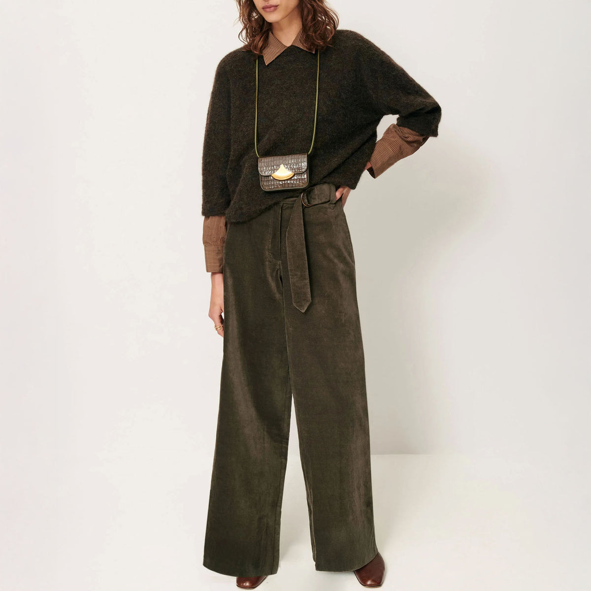 SESSUN London Jumper in Lichen