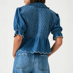 SEVENTY & MOCHI Heidi Blouse in Mid Vintage