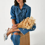 SEVENTY & MOCHI Heidi Blouse in Mid Vintage