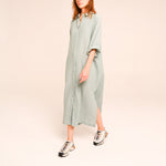 SACRECOEUR Lou Aloé Dress in Green