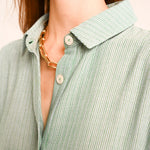 SACRECOEUR Lou Aloé Dress in Green