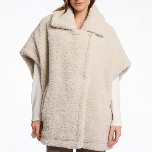 RINO & PELLE Luca Teddy Cape in Birch