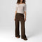 MAJESTIC FILATURES Cotton & Linen Trousers in Tonka