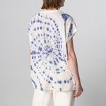 MAJESTIC FILATURES Tie Dye Sleeveless Top in Blue Moon