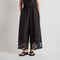 MEI MEIJ Cut Out Flower Trousers in Black