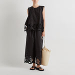 MEI MEIJ Sleeveless Blouse in Black