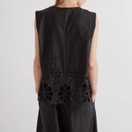 MEI MEIJ Sleeveless Blouse in Black