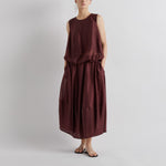 MEI MEIJ Sleeveless Top in Sangria