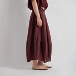 MEI MEIJ Bubble Skirt in Sangria