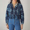 MAISON HOTEL Sora Cotton Dobby Blouse in Ocean Ink