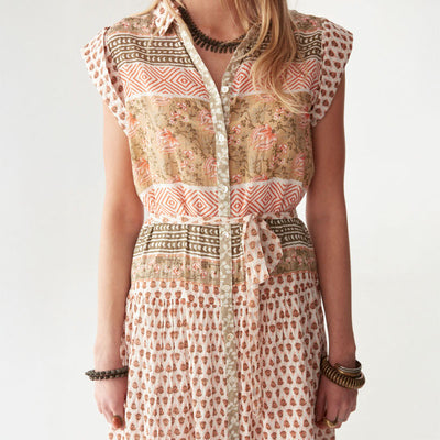 MAISON HOTEL Cris Dress in Cream