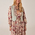 MAISON HOTEL Filippo Waistcoat in Azzurro