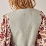 MAISON HOTEL Filippo Waistcoat in Azzurro