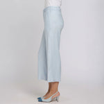 NYDJ Wide Leg Cropped Cargo Pant in Blue Clover