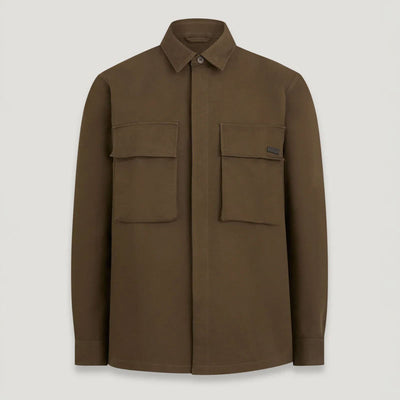 BELSTAFF Maker Shirt in Clay Brown