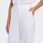 NYDJ Waverly Trouser in White
