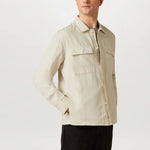 BELSTAFF Maritime Overshirt in Silver Birch