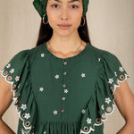 BONTE Mavis Dress in Field Green