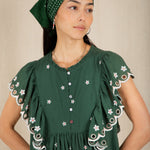 BONTE Mavis Dress in Field Green