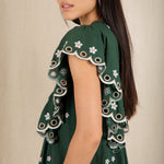 BONTE Mavis Dress in Field Green