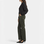 NYDJ Marilyn Straight Leg Corduroy Jeans in Vine Leaf