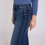 NYDJ Teresa Wide Leg Jeans with Stripe in Skylark