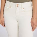 NYDJ HR Bailey Relaxed Straight Crop Jean in Vintage White