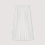 THE NEW SOCIETY Melissa Linen Skirt in Pure Cloud