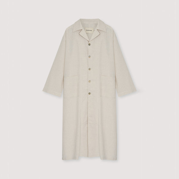 THE NEW SOCIETY Melissa Trench Coat in Sand Vigore