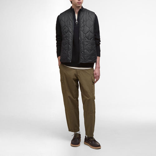 BARBOUR Liddesdale Quilted Gilet in Black