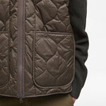 BARBOUR Liddesdale Quilted Gilet in Dark/Olive