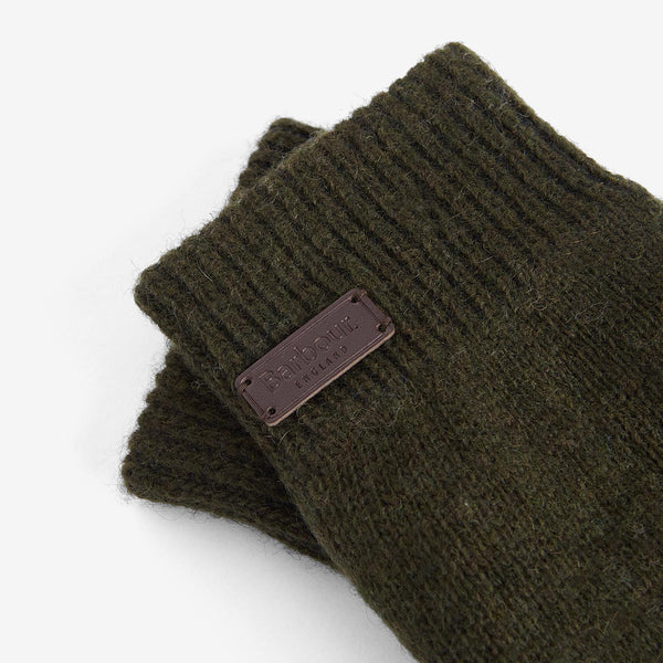 BARBOUR Carlton Gloves in Dark Green