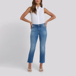 NYDJ Marilyn Straight Ankle Jeans in Pacifica