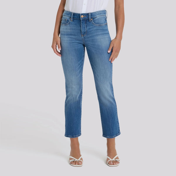 NYDJ Marilyn Straight Ankle Jean in Pacifica