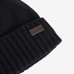 BARBOUR Carlton Beanie Hat in Black