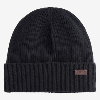 BARBOUR Carlton Beanie Hat in Black