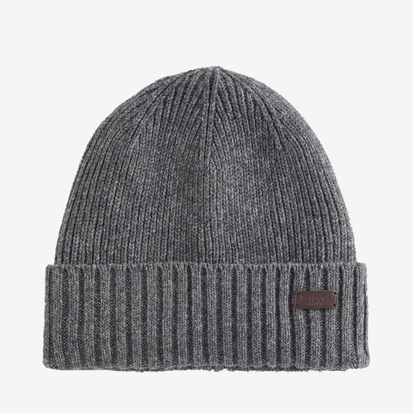 BARBOUR Carlton Beanie Hat in Grey